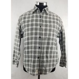 Woolrich Womens Plaid Flannel Shirt Size Small